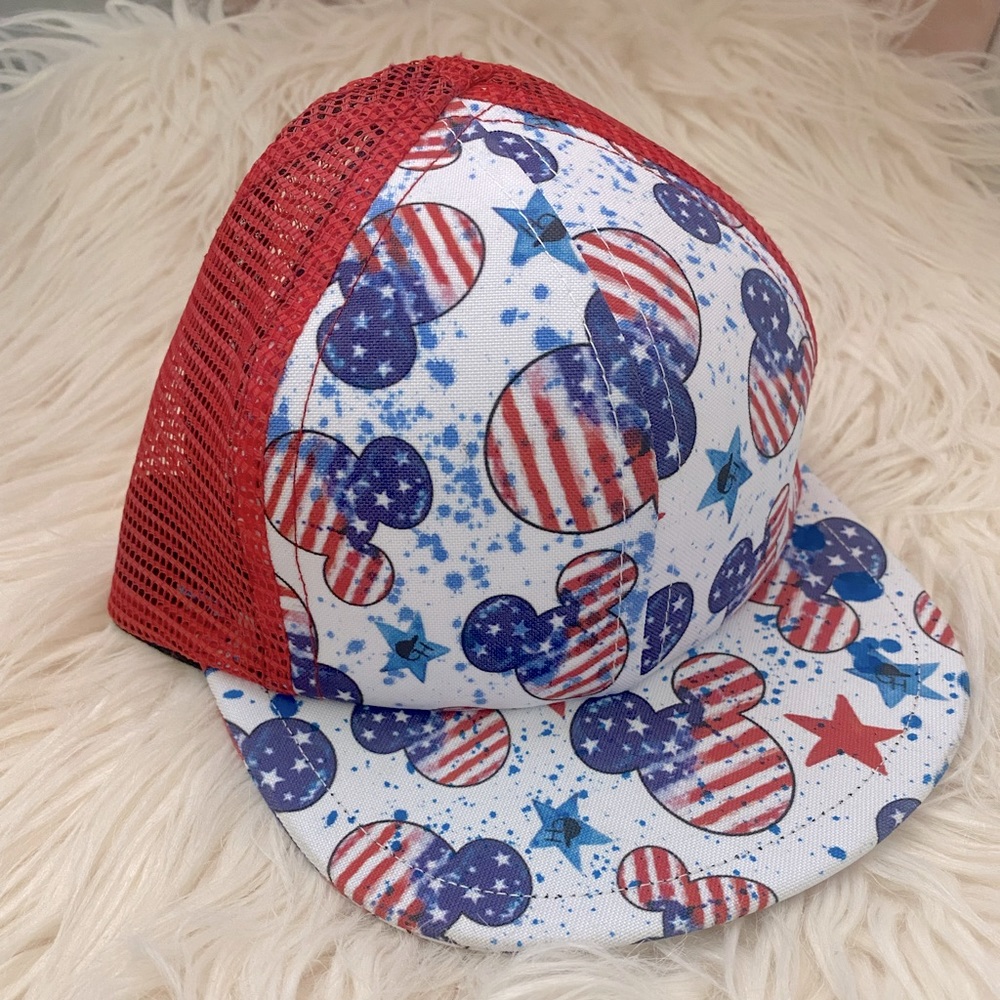 George Hats Patriotic Mouse Trucker Hat